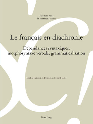 cover image of Le français en diachronie